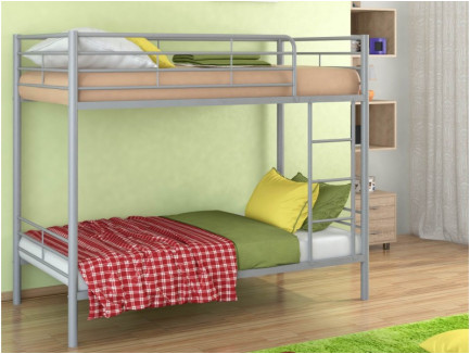 Двухъярусная железная кровать Севилья-3, спальные места 190х90 см